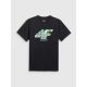 5. T-shirt regular z nadrukiem męski 4F 4FRSS26TTSHM4305-20S