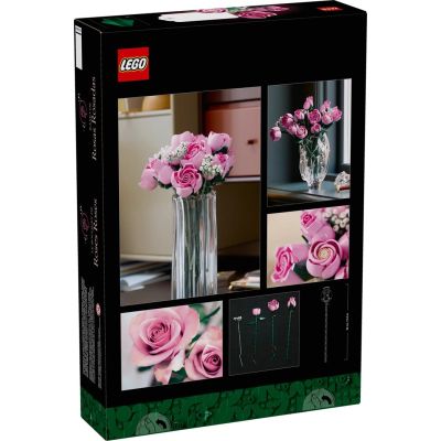 37. LEGO Botanical Collection 10374 - Bukiet różowych róż