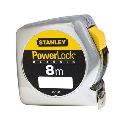 2. Stanley 0-33-198 Mesure 8 m x 25 mm en ABS Powerlock Classic
