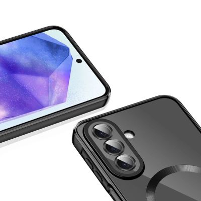 3. Etui Tech-Protect MagFlex MagSafe na Samsung Galaxy A27 5G - przezroczysto-czarne