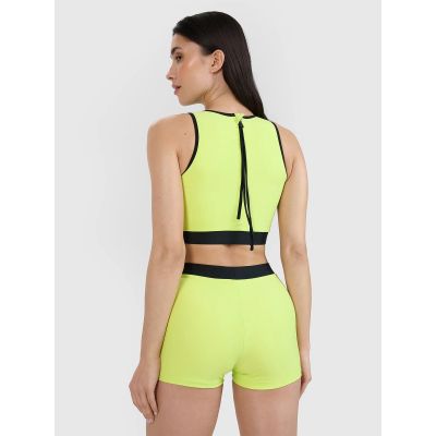 5. Góra od bikini sportowa damska 4F 4FWSS25UBKTF073-45S