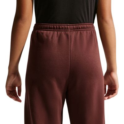 4. Spodnie dla dzieci Nike Sportswear Studio Fleece brązowe IM4905 658