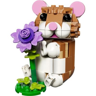 3. LEGO Creator 31376 31376 Uroczy chomik z kwiatkiem
