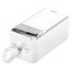 11. Powerbank SAVIO BA-15 50000 mAh, biały
