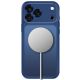 4. Etui Tech-Protect MagPeak MagSafe CC na iPhone 18 Pro / 17 Pro - granatowe matowe