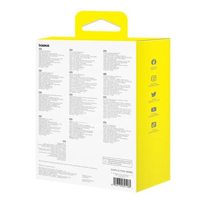 8. Ładowarka sieciowa Baseus Cube Pro 30W USB-C USB-A - czarna