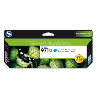 13. HP 971XL oryginalny wkład atramentowy błękitny XL
