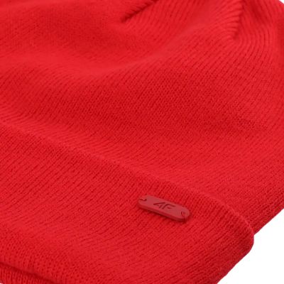 2. Czapka 4F U622 czerwona 4FWAW25ACAPU622 62S