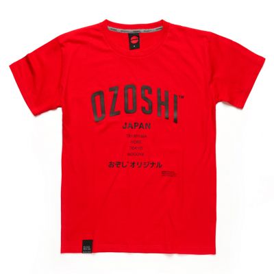 2. Koszulka Ozoshi Atsumi M Tsh czerwona O20TS007