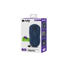 Mysz dla graczy Fury Tanto T4 12000DPI RGB granatowa gamingowa bezprzewodowa