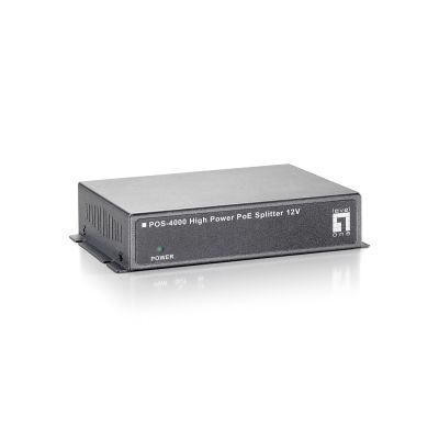6. LevelOne POS-4000 - Rozgałęźnik PoE - 15,4 Watt - 1 wtyczka wyjściowa