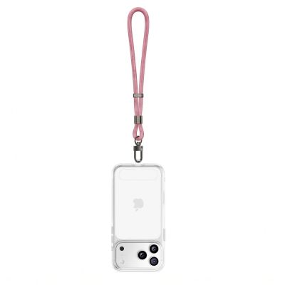 4. Smycz Tech-Protect C11S Rope Wrist Strap do telefonu - różowa
