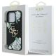 8. Etui Guess Grained Roses Big 4G logo na iPhone 16 Pro Max - czarne
