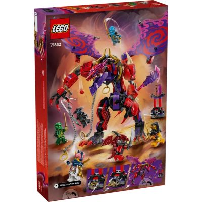2. LEGO NINJAGO 71832 Smok chaosu Kiełogrzmot