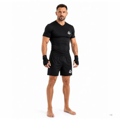 2. Koszulka kompresyjna męska czarna COMBATWEAR | DBX Bushido