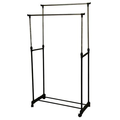 2. WIESZAK NA UBRANIA 80x42x90-160CM PODWÓJNY EXCELLENT HOUSEWARE