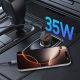 4. Ładowarka samochodowa Tech-Protect CC02 35W 2-porty USB-C / USB-A - czarna