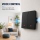 4. QOLTEC WŁĄCZNIK/WYŁĄCZNIK ŚWIATŁA | 2-KANAŁOWY | WI-FI | TIMER | TUYA | CZARNY