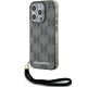 Etui Karl Lagerfeld IML Mono KL Pattern & Cord na iPhone 15 Pro Max - czarne