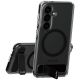 3. Etui CARE by PanzerGlass Urban Explorer Transparent w. Black Qi na Samsung Galaxy S26 - przezroczyste