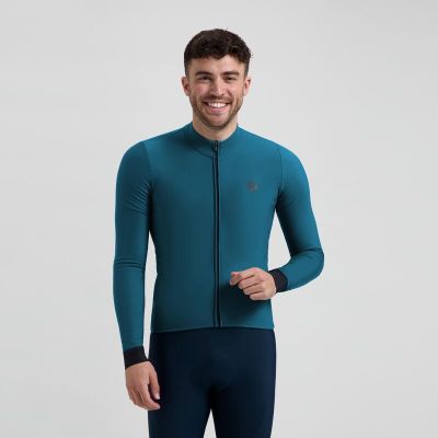 3. Rogelli koszulka dł. rękaw SIGNATURE niebieska 2XL