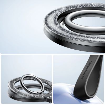 6. Uchwyt Joyroom JR-ZS425 ring magnetyczny - czarny