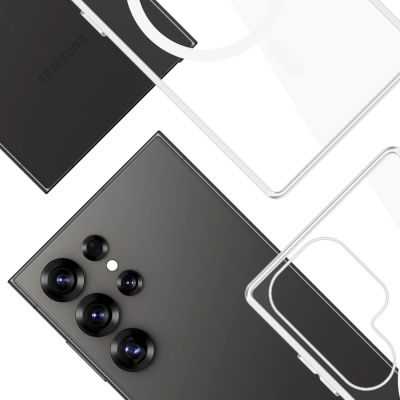 6. Etui 3mk Clear MagCase na Samsung Galaxy S25 Ultra - przezroczyste