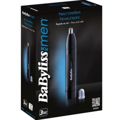 2. Trymer do nosa i uszu Babyliss E650E (kolor czarny)