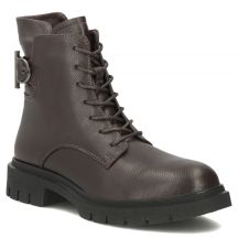 Skórzane botki damskie workery ciemny brąz Filippo DBT8018