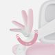 3. Fotel obrotowy Junior 4.3 Pink-Grey