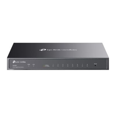 2. TP-Link Omada SG2008 przełącznik sieciowy Zarządzany L2/L2+ Gigabit Ethernet (10/100/1000) Czarny