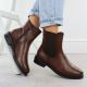 4. Botki damskie sztyblety brązowe Sergio Leone  BT25112