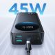 14. Powerbank Joyroom JR-PBF02 Pro 20000 mAh 45 W z wyświetlaczem cyfrowym 2x USB-A 2x USB-C - czarny