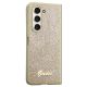 5. Etui Guess Glitter Script na Samsung Galaxy Z Fold 5 - złote