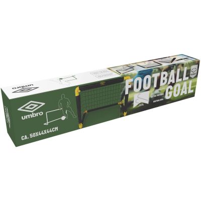12. BRAMKA MINI DO PIŁKI NOŻNEJ Z SIATKĄ 55x44x44CM UMBRO