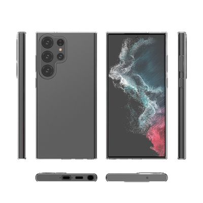 3. Ultra Clear 0.5mm etui Samsung Galaxy S23 Ultra cienki pokrowiec przezroczyste