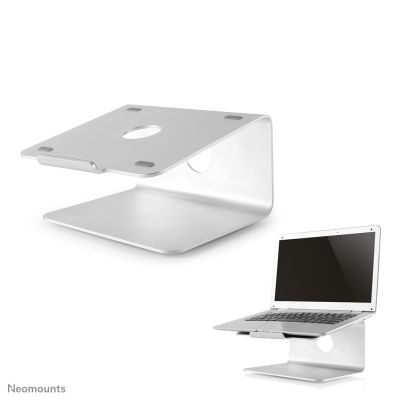 2. Neomounts NSLS050 stojak na laptop Podstawka na notebooka Srebrny 43,2 cm (17")