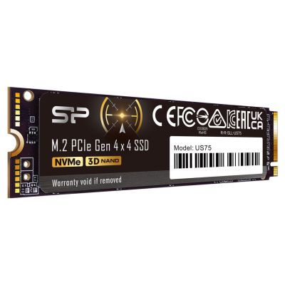 4. SSD Silicon Power US75 2TB M.2 Gen4 NVMe 7000/6500 MB/s (SP02KGBP44US7505)