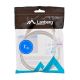 3. Patchcord U/UTP Lanberg PCU6-10CC-0100-W (RJ45 - RJ45 ; 1m; UTP; kat. 6; kolor biały)