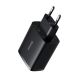 5. Baseus Compact ładowarka sieciowa 3x USB 17W czarny (CCXJ020101)