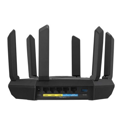 10. Router Asus RT-AXE7800 Wi-Fi AX7800 2xWAN/LAN