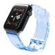 Pasek silikonowy bransoleta bransoletka Strap Light do zegarka Apple Watch 42 / 44 mm - niebieski