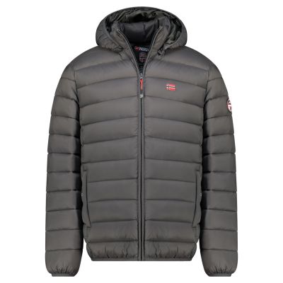 3. Kurtka męska Geographical Norway AMIGO HOOD DGREY DB MEN 096 (WA1459H/GN-DARK GREY)
