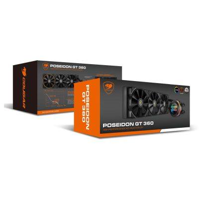 3. COUGAR Chłodzenie wodne procesora Poseidon-GT 360, ARGB