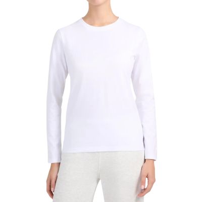 Koszulka damska 4F longsleeve F639 biała 4FWMM00TLONF639 10S