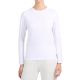 Koszulka damska 4F longsleeve F639 biała 4FWMM00TLONF639 10S