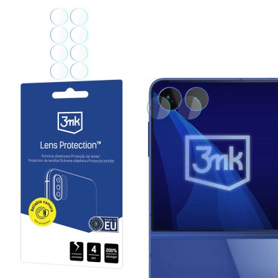 2. Szkło hybrydowe do obiektywu aparatu 3mk Lens Protection™ na Samsung Galaxy Z Flip 8