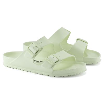 8. Klapki męskie Birkenstock Arizona Essentials EVA Regular Faded Lime na szeroką stopę piankowe (1024571)