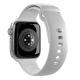 2. Pasek silikonowy Puro Icon do Apple Watch 42 / 44 / 45 / 49 mm - biały (2 szt.)