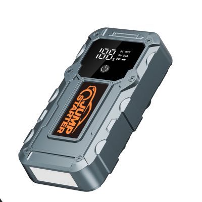 4. Extralink Jump 34 Jump Starter | Powerbank rozruchowy do odpalania samochodu |3x LED, latarka, wyświetlacz LCD